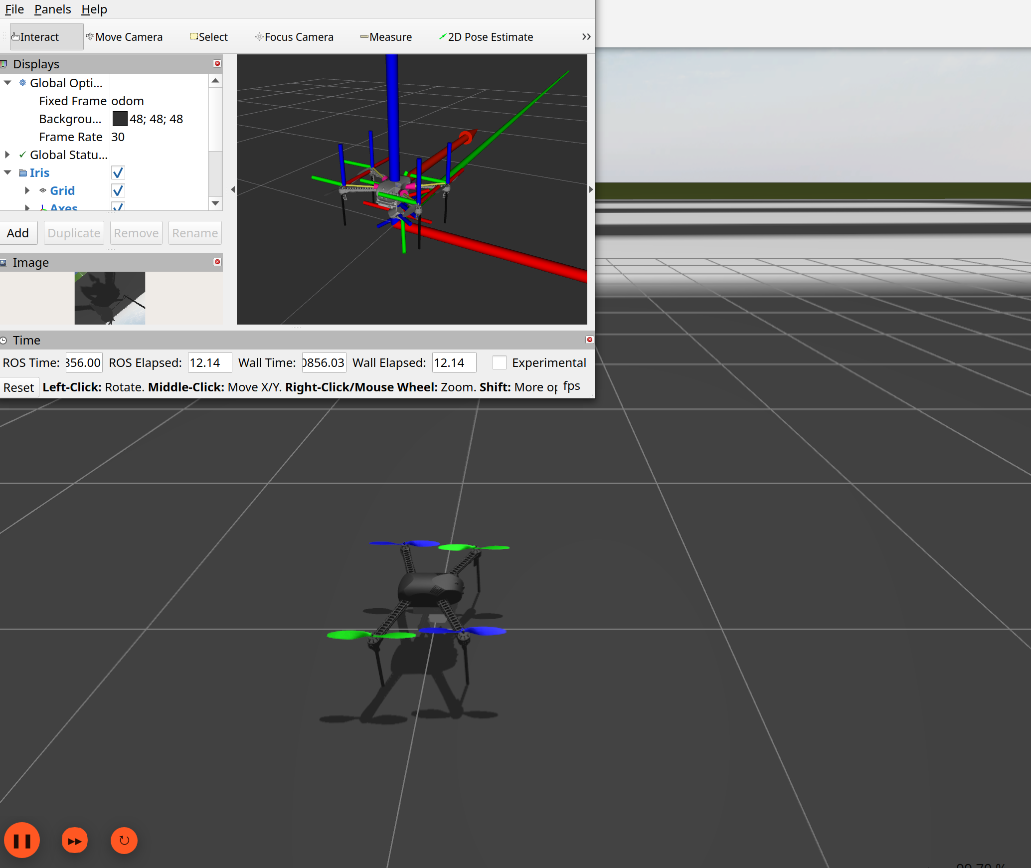 ArduPilot SITL simulation with ROS 2 and Gazebo