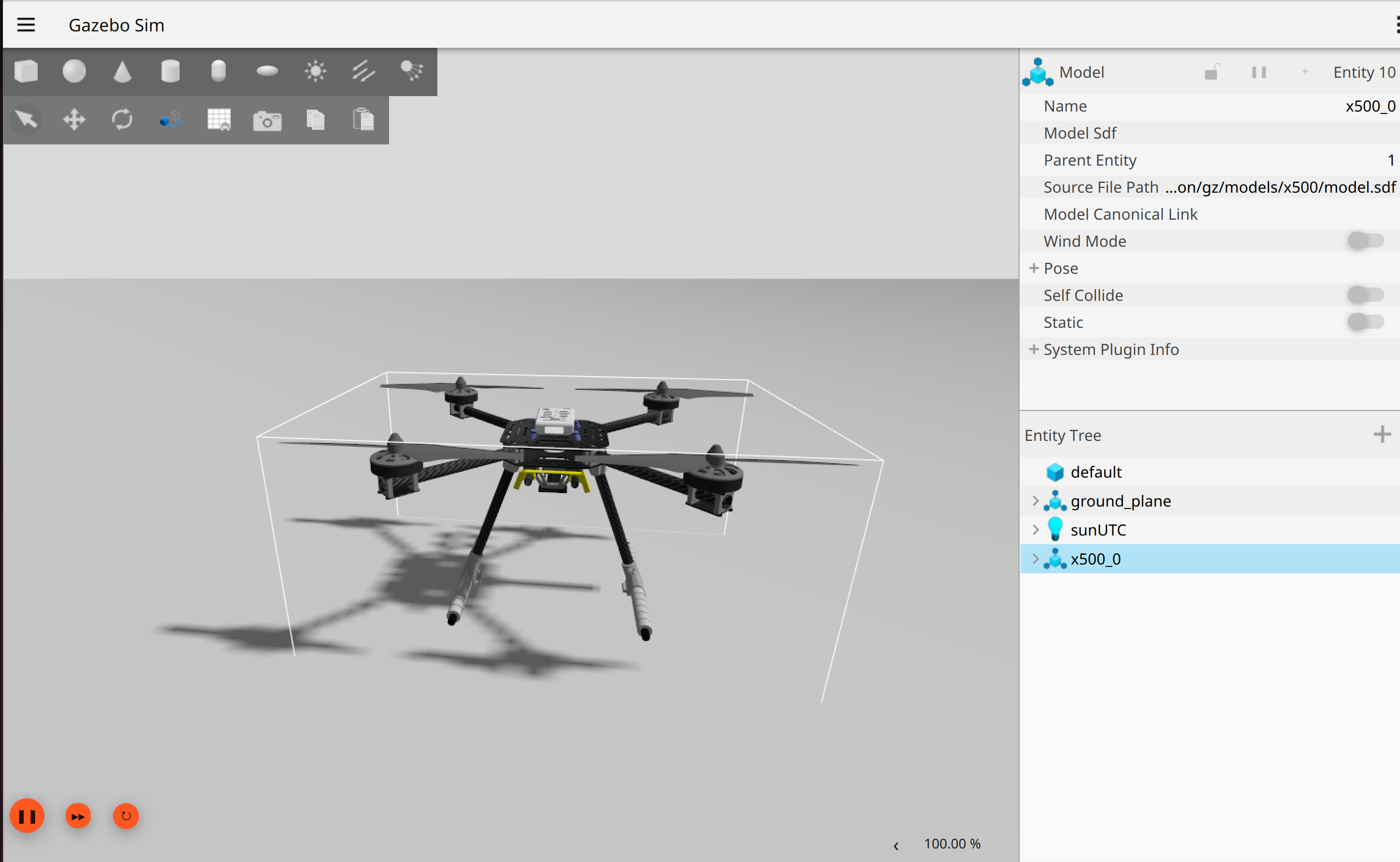 PX4 SITL simulation with ROS 2 and Gazebo